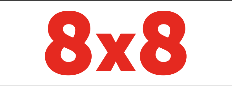 8x8..
