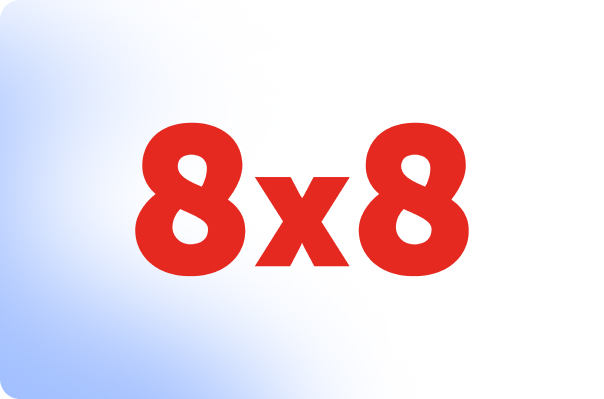 8x8