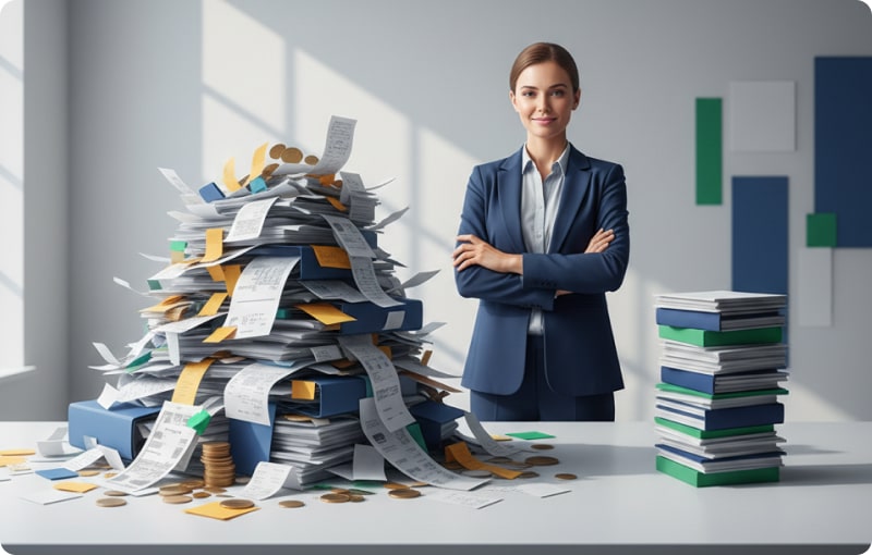 before and after expenses