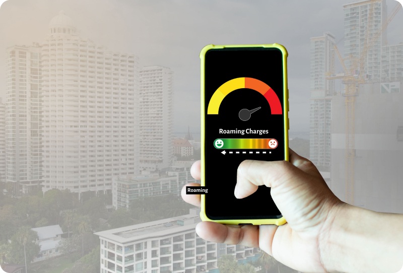 high roaming charges