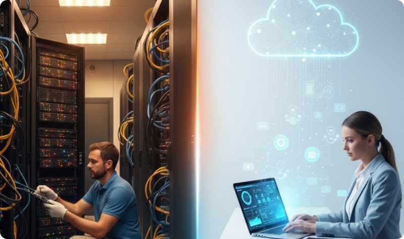 old phone vs cloud phone