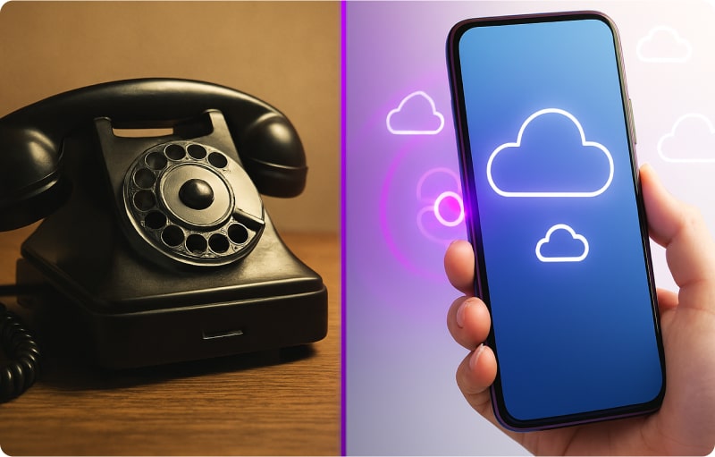 traditional numbers vs virtual numbers