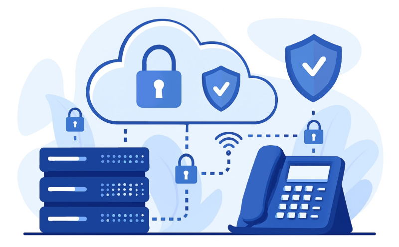 Security and Reliability in Virtual PBX