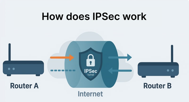 how IPsec work